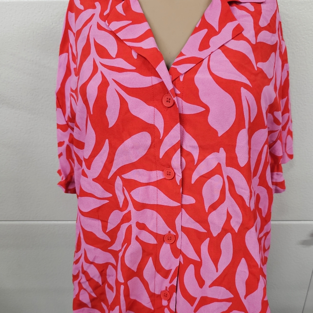Womens Short Sleeve Button Down Shirt by A New Day